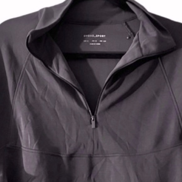 OYSHO SPORT Oversized 1/2 Zip Modal Blend Soft Touch Sweatshirt - Picture 3 of 5